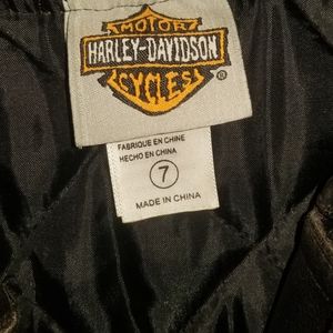 Harley baby biker jacket